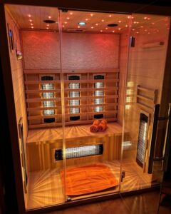 Infrarotkabine Ferienhaus Bührer